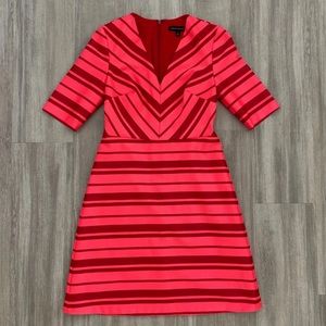 Banana Republic Fit & Flare Striped Dress